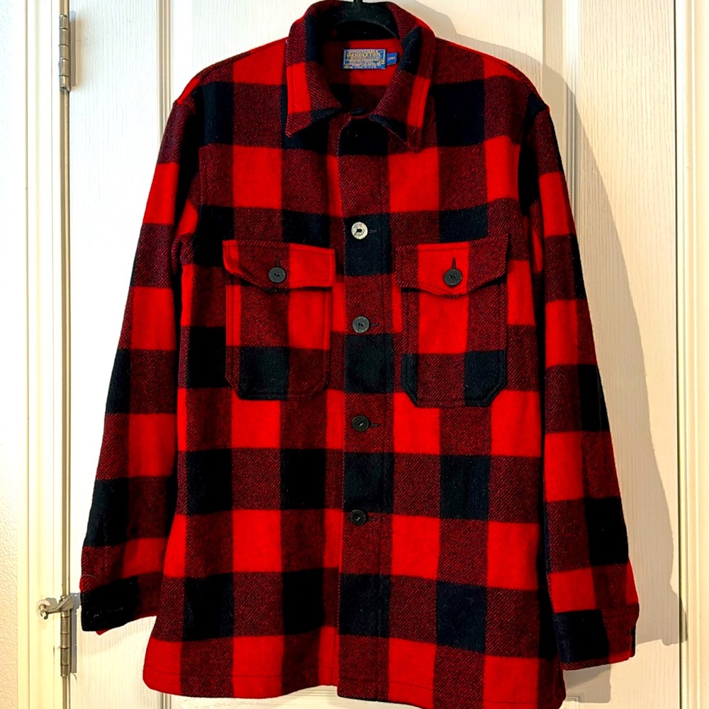 Vintage Pendleton Cruiser Thick Jacket - size Med Long